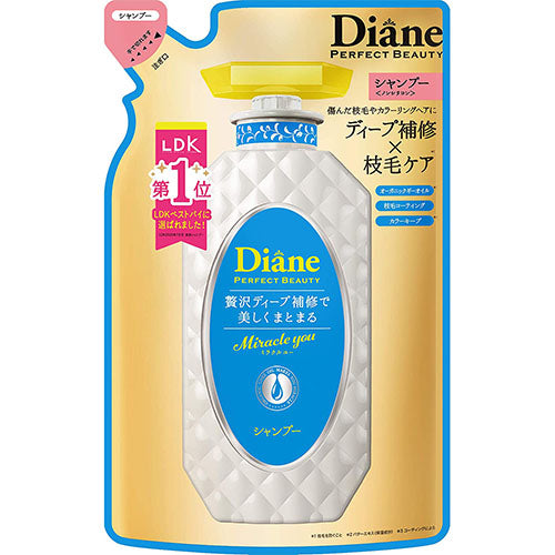 Moist Diane Perfect Beauty Miracle You Shampoo Refill 330ml - Shiny Floral Scent - Harajuku Culture Japan - Japanease Products Store Beauty and Stationery