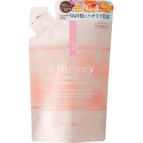 &honey Melty Moist Repair Hair Treatment Refill 350g Step2.0 - Sweet Rose Honey Scent - Harajuku Culture Japan - Japanease Products Store Beauty and Stationery