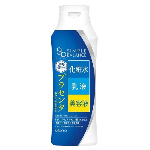 Utena Simple Balance White Lotion - 220ml - Harajuku Culture Japan - Japanease Products Store Beauty and Stationery