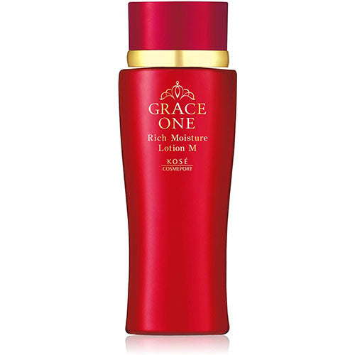 Grace One Kose Rich Moisture Lotion M Moist - 180mL - Harajuku Culture Japan - Japanease Products Store Beauty and Stationery
