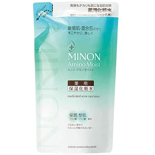 MINON Medicinal Acne Care Lotion 130ml - Refill - Harajuku Culture Japan - Japanease Products Store Beauty and Stationery
