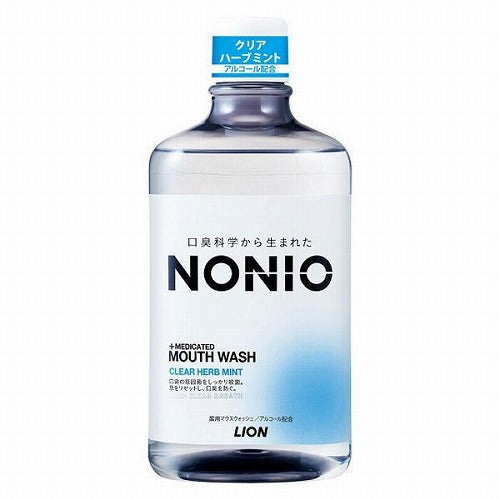 Nonio Medicated Mouthwash 1000ml - Crear Herb Mint - Harajuku Culture Japan - Japanease Products Store Beauty and Stationery