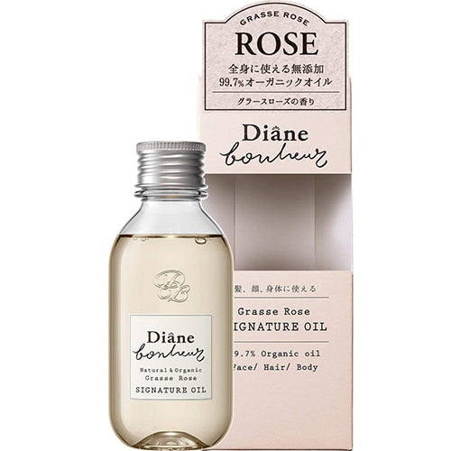 Moist Diane Bonheur Signature Oil  100ml - Grasse Rose - Harajuku Culture Japan - Japanease Products Store Beauty and Stationery