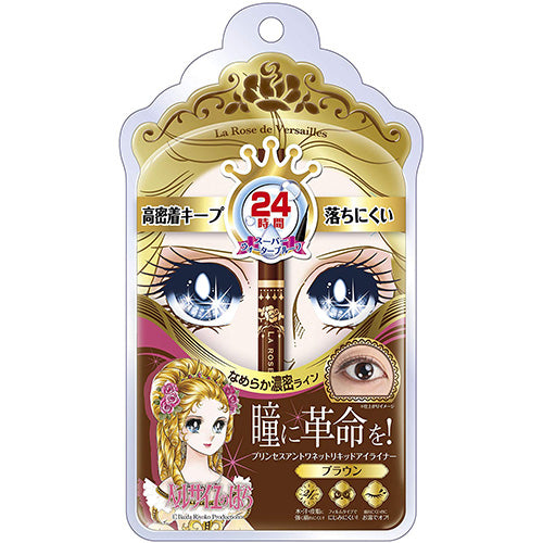 Bandai Creer Beaute Roses Of Versailles Princess Antoinette Liquid Eyeliner - Brown - Harajuku Culture Japan - Japanease Products Store Beauty and Stationery