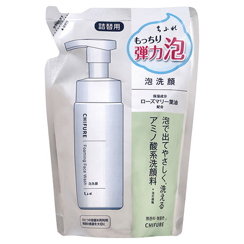Chifure Foam Face Wash 180ml - Refill - Harajuku Culture Japan - Japanease Products Store Beauty and Stationery