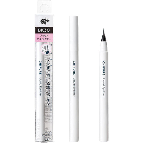 Chifure Liquid Eyeliner Brush Pen Type Black - Harajuku Culture Japan - Japanease Products Store Beauty and Stationery