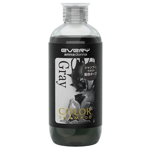 Anna Donna Every Color Shampoo 300ml - Gray - Harajuku Culture Japan - Japanease Products Store Beauty and Stationery