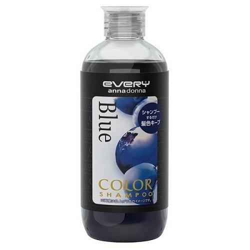 Anna Donna Every Color Shampoo 300ml - Blue - Harajuku Culture Japan - Japanease Products Store Beauty and Stationery