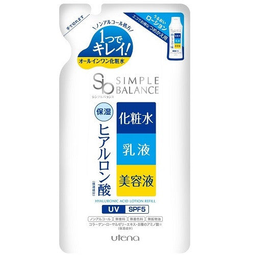 Utena Simple Balance Moist Lotion - 200ml - Refill - Harajuku Culture Japan - Japanease Products Store Beauty and Stationery