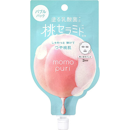 Momopuri Fresh Bubble Pack 20ml 3Servings - Harajuku Culture Japan - Japanease Products Store Beauty and Stationery