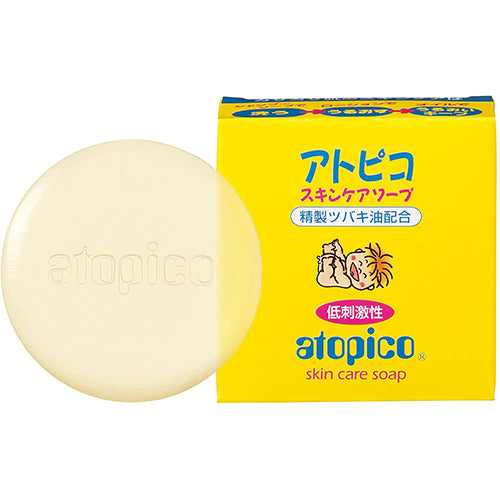 Atopico Oshima Tsubaki Skin Care Soap - 80g - Harajuku Culture Japan - Japanease Products Store Beauty and Stationery
