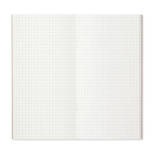 Midori Traveler's Note Book Regular Size Refill 002 - Grid Notebook - Harajuku Culture Japan - Japanease Products Store Beauty and Stationery