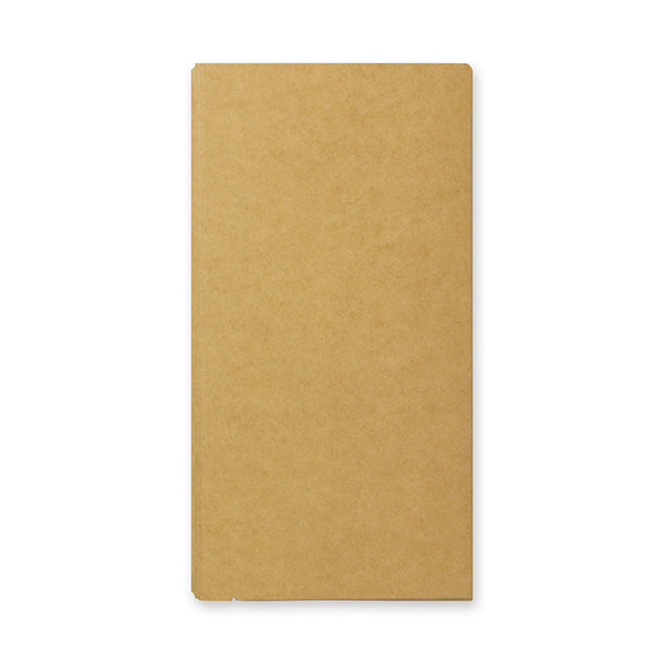Midori Traveler's Note Book Regular Size Refill 020 - Kraft Paper Folder - Harajuku Culture Japan - Japanease Products Store Beauty and Stationery