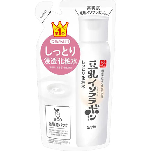 Sana Nameraka Honpo Sana Soy Milk Isoflavone Facial Lotion NC 180ml Moist - Refill - Harajuku Culture Japan - Japanease Products Store Beauty and Stationery
