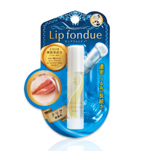 Rohto Mentholatum Lip Fondue 4.2g - Clear - Harajuku Culture Japan - Japanease Products Store Beauty and Stationery