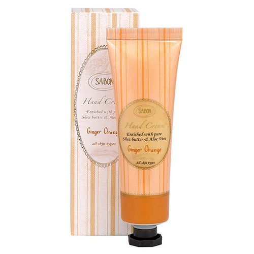 Sabon Ginger Orange Hand Cream 50g - Harajuku Culture Japan - Japanease Products Store Beauty and Stationery