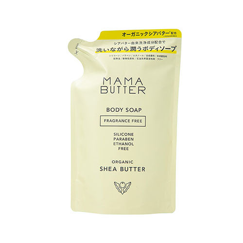 Mama Butter Body Soap Refill 400ml - Harajuku Culture Japan - Japanease Products Store Beauty and Stationery