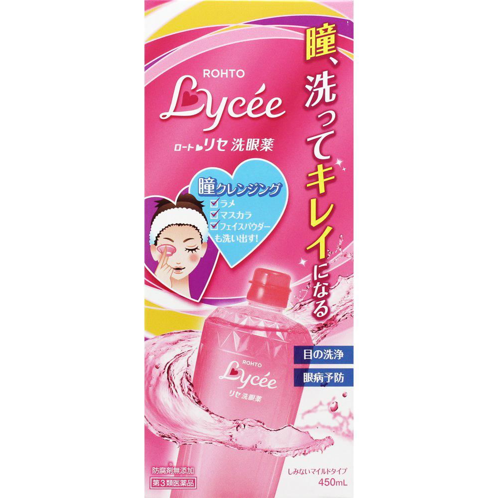 Rohto Lycee Eye Wash - 450nl - Harajuku Culture Japan - Japanease Products Store Beauty and Stationery