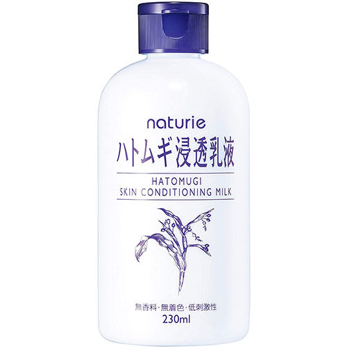 Naturie Hatomugi Skin Conditioning Milk - 230ml - Harajuku Culture Japan - Japanease Products Store Beauty and Stationery