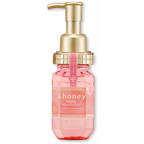 &honey Melty Moist Rish Hair Oil 100ml Step3.0 - Shower Rose Honey Sent - Harajuku Culture Japan - Japanease Products Store Beauty and Stationery