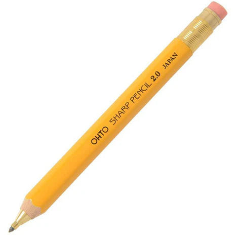 Ohto Mechanical Pencil Wood 2.0 APS-680E - Harajuku Culture Japan - Japanease Products Store Beauty and Stationery