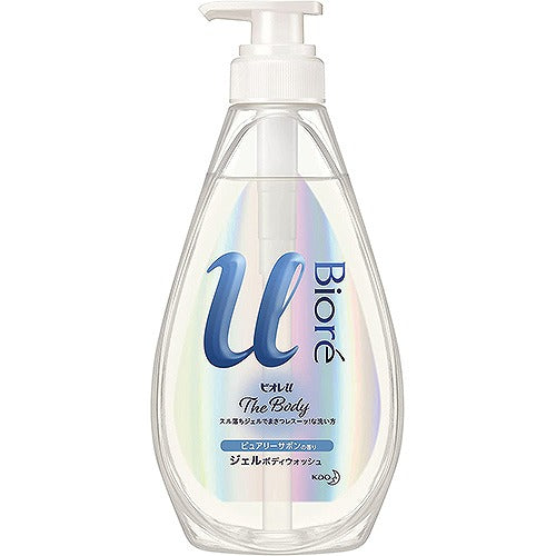 Biore U The Body Gel Body Wash - 480ml - Purely Sabon - Harajuku Culture Japan - Japanease Products Store Beauty and Stationery