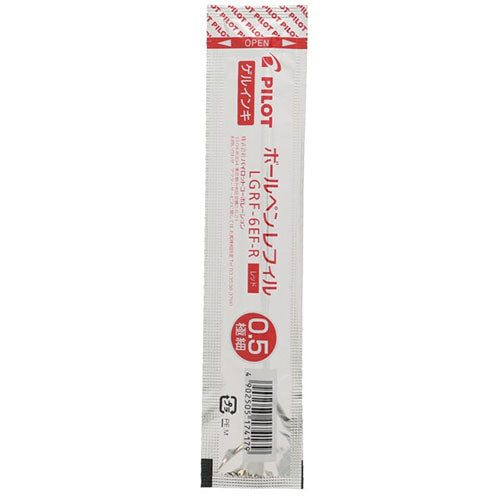 Pilot Ballpoint Pen Refill - LGRF-6EF-B/R/L (0.5mm) - Gel Ink Cap Type - Harajuku Culture Japan - Japanease Products Store Beauty and Stationery