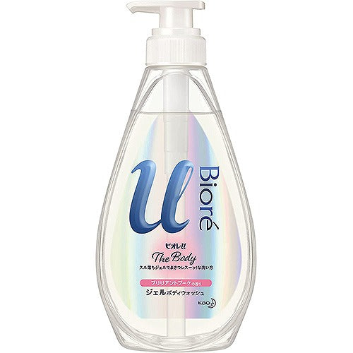 Biore U The Body Gel Body Wash - 480ml - Brilliant Bouquet - Harajuku Culture Japan - Japanease Products Store Beauty and Stationery