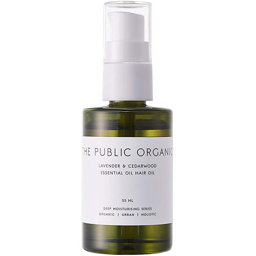 The Public Organic Super Relax Lavender & Cedarwood Essential Hair Oil - 55ml - Harajuku Culture Japan - Japanease Products Store Beauty and Stationery