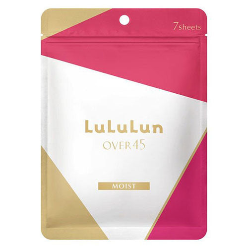 Lululun Over 45 Face Mask 7pcs - Camellia Pink S - Harajuku Culture Japan - Japanease Products Store Beauty and Stationery