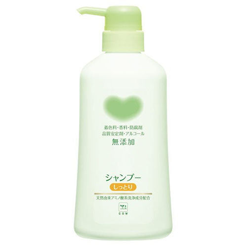 Cow Brand Additive Free Shampoo Moist 500ml - Harajuku Culture Japan - Japanease Products Store Beauty and Stationery