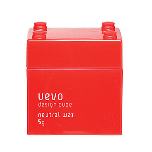 Uevo Design Cube Hair Wax Neutral 80g - Harajuku Culture Japan - Japanease Products Store Beauty and Stationery
