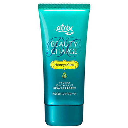 Kao Atrix Beauty Charge Hand Cream 80g -  Honey Yuzu - Harajuku Culture Japan - Japanease Products Store Beauty and Stationery