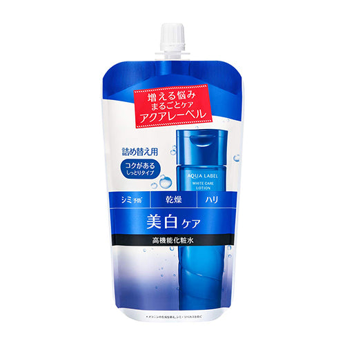 Shiseido Aqualabel White Care Lotion - 180ml - Moist - Refill - Harajuku Culture Japan - Japanease Products Store Beauty and Stationery