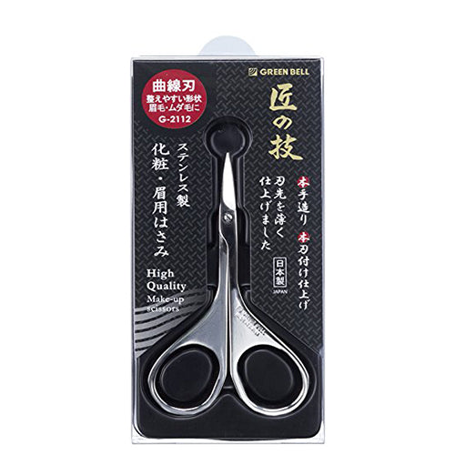Takumi No Waza Stainless Scissors Eyebrow Make Up - G-2112 - Harajuku Culture Japan - Japanease Products Store Beauty and Stationery