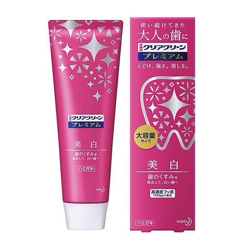 Kao Clear Clean Premium Whitening Toothpaste - 160g - Harajuku Culture Japan - Japanease Products Store Beauty and Stationery
