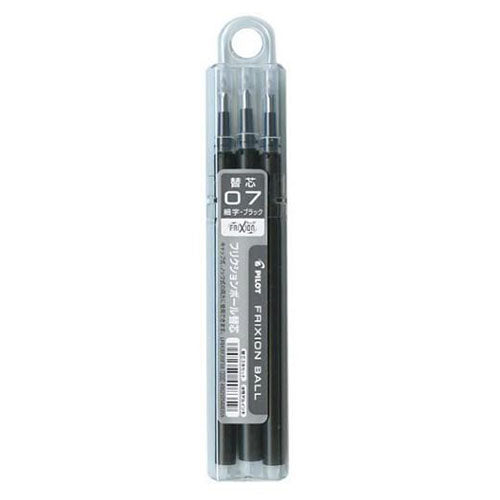 Pilot Ballpoint Pen Refill - LFBKRF30FB/R/L (0.7mm) 3pcs Set- For Frixion Ball - Harajuku Culture Japan - Japanease Products Store Beauty and Stationery