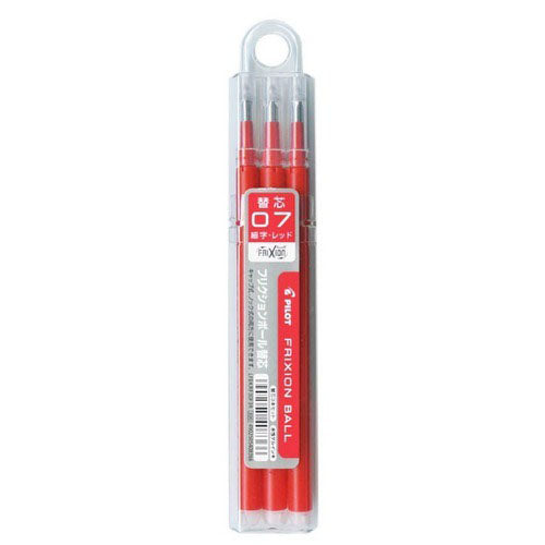 Pilot Ballpoint Pen Refill - LFBKRF30FB/R/L (0.7mm) 3pcs Set- For Frixion Ball - Harajuku Culture Japan - Japanease Products Store Beauty and Stationery