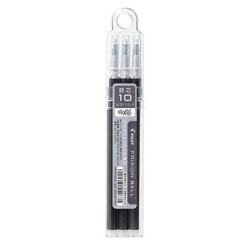 Pilot Ballpoint Pen Refill - LFBKRF30M-B/R/L (1.0mm) 3pcs Set- For Frixion Ball - Harajuku Culture Japan - Japanease Products Store Beauty and Stationery