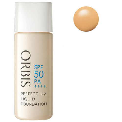 Orbis Perfect UV Liquid Foundation SPF50 PA++++ 30ml - Natural 03 - Harajuku Culture Japan - Japanease Products Store Beauty and Stationery