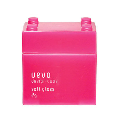 Uevo Design Cube Hair Wax Soft Gloss 80g - Harajuku Culture Japan - Japanease Products Store Beauty and Stationery