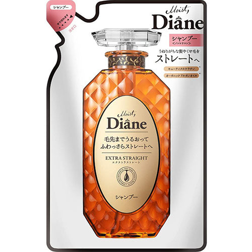 Moist Diane Perfect Beauty Extra Straight Shampoo Refill 330ml - Floral Scent - Harajuku Culture Japan - Japanease Products Store Beauty and Stationery