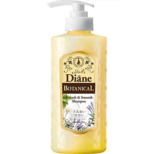 Moist Diane Botanical Hair Shampoo 480ml - Refresh & Smooth - Harajuku Culture Japan - Japanease Products Store Beauty and Stationery