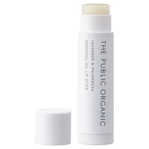 The Public Organic Super Relax Lavender & Palmarosa Essential Lip Stick - 4g - Harajuku Culture Japan - Japanease Products Store Beauty and Stationery