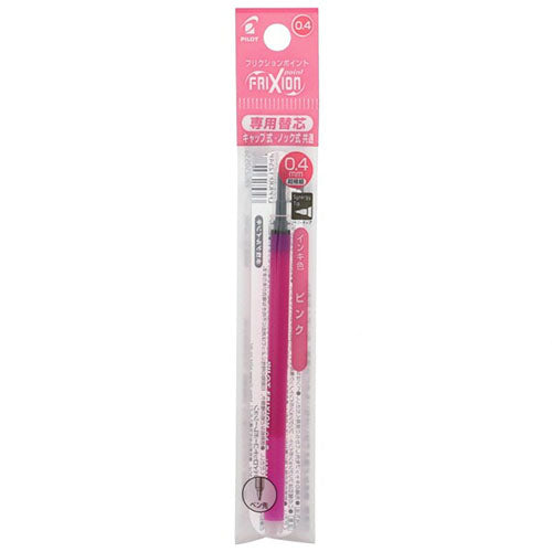Pilot Ballpoint Pen Refill - LFPKRF12S4-G/BB/O/P/LB (0.4mm) - For Frixion Ball Retractable - Harajuku Culture Japan - Japanease Products Store Beauty and Stationery