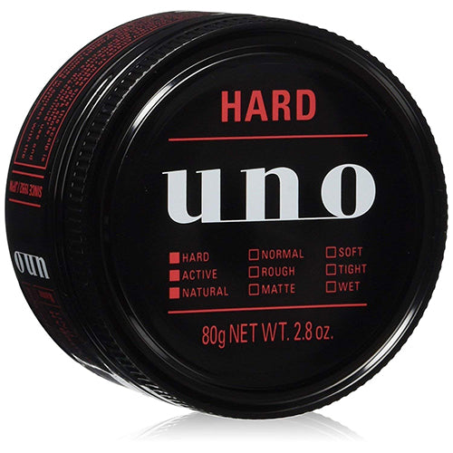 Shiseido UNO Hair Wax Hybrid Hard 80g - Harajuku Culture Japan - Japanease Products Store Beauty and Stationery