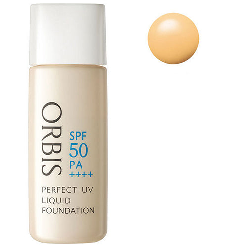 Orbis Perfect UV Liquid Foundation SPF50 PA++++ 30ml - Natural 01 - Harajuku Culture Japan - Japanease Products Store Beauty and Stationery