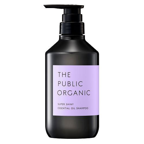 The Public Organic Super Shiny Essential Oil Shampoo 480ml - Harajuku Culture Japan - Japanease Products Store Beauty and Stationery