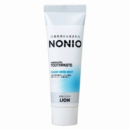 Nonio Medicated Toothpaste 130g - Crear Herb Mint - Harajuku Culture Japan - Japanease Products Store Beauty and Stationery
