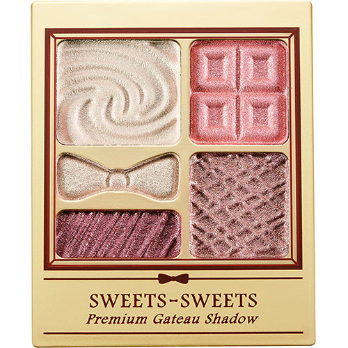 Sweets Sweets Make Up Premium Gateau Shadow Eyeshadow - 03 Marron Glace - Harajuku Culture Japan - Japanease Products Store Beauty and Stationery